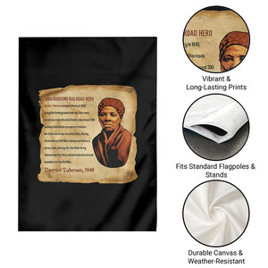 Harriet Tubman Garden Flag Black American Hero Underground Railroad TS12 Print Your Wear
