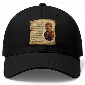 Harriet Tubman Baseball Cap Black American Hero Underground Railroad TS12 Print Your Wear