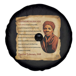 Harriet Tubman Spare Tire Cover Black American Hero Underground Railroad TS12 Print Your Wear