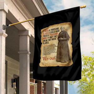 Harriet Tubman We Out Garden Flag Vintage Black History Gift TS12 Print Your Wear