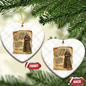 Harriet Tubman We Out Ceramic Ornament Vintage Black History Gift TS12 Print Your Wear