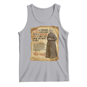 Harriet Tubman We Out Tank Top Vintage Black History Gift TS12 Athletic Heather Print Your Wear