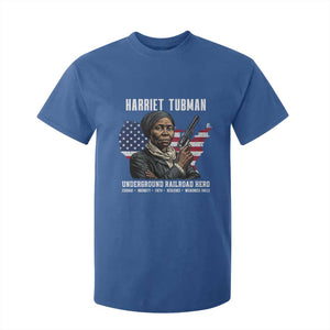 Harriet Tubman Patriotic T Shirt For Kid Female Empowerment History Gift TS12 Royal Blue Print Your Wear