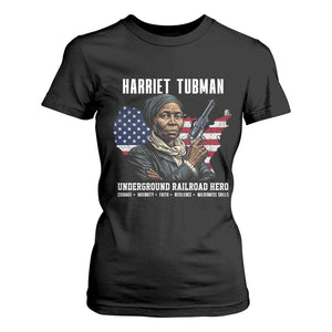 Harriet Tubman Patriotic T Shirt For Women Female Empowerment History Gift TS12 Black Print Your Wear