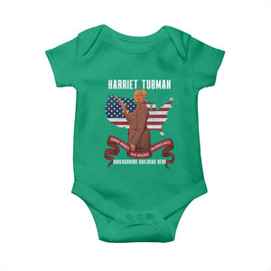 Harriet Tubman Patriotic Baby Onesie Strong Black Women Pride TS12 Irish Green Print Your Wear