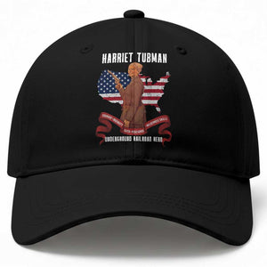 Harriet Tubman Patriotic Baseball Cap Strong Black Women Pride TS12 Print Your Wear