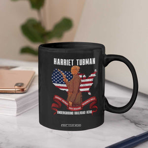 Harriet Tubman Patriotic Coffee Mug Strong Black Women Pride TS12 Print Your Wear