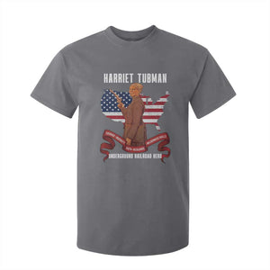 Harriet Tubman Patriotic T Shirt For Kid Strong Black Women Pride TS12 Charcoal Print Your Wear