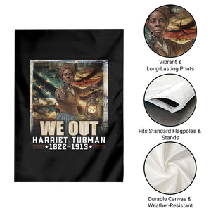 Harriet Tubman Garden Flag We Out Civil Rights History Movement Gift TS12 Print Your Wear