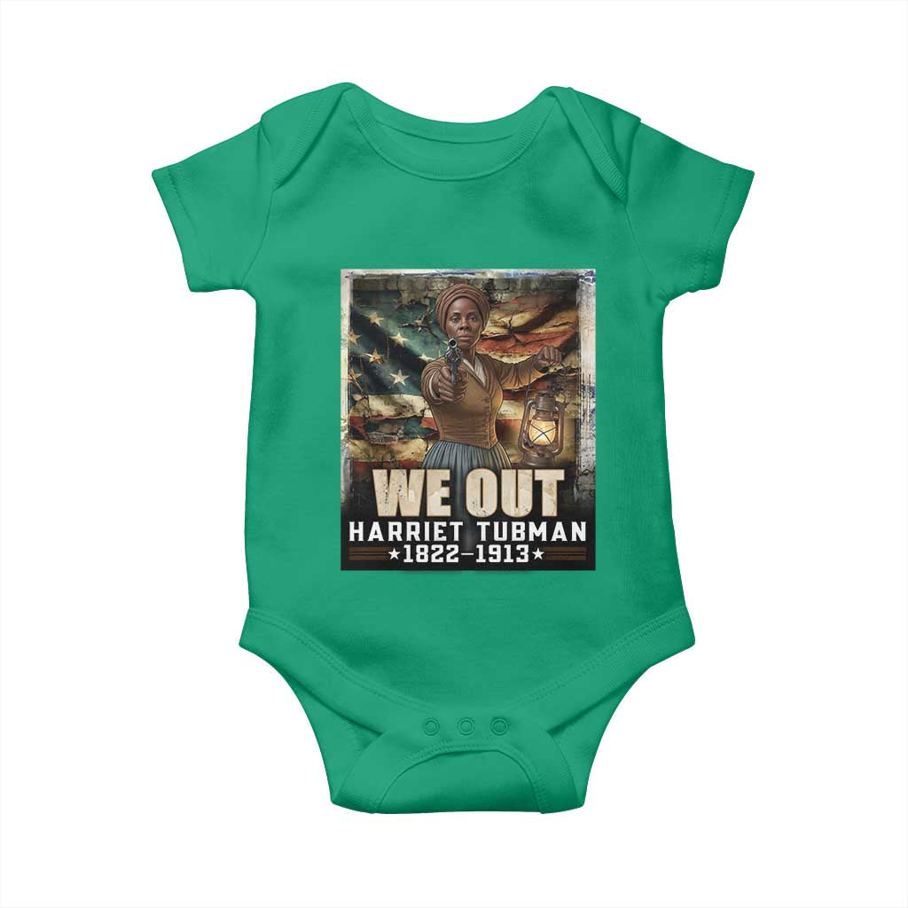 Harriet Tubman Baby Onesie We Out Civil Rights History Movement Gift TS12 Irish Green Print Your Wear