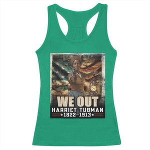 Harriet Tubman Racerback Tank Top We Out Civil Rights History Movement Gift TS12 Irish Green Print Your Wear