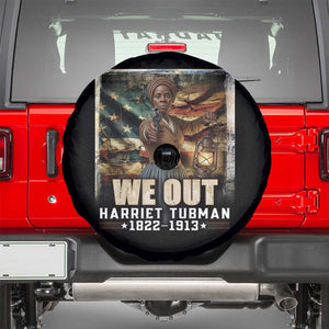 Harriet Tubman Spare Tire Cover We Out Civil Rights History Movement Gift TS12 Black Print Your Wear