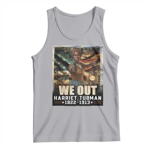 Harriet Tubman Tank Top We Out Civil Rights History Movement Gift TS12 Athletic Heather Print Your Wear
