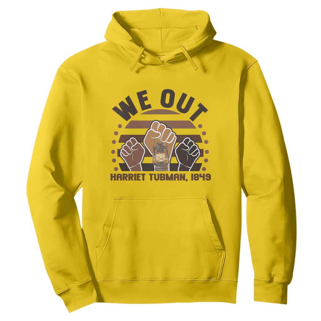 Harriet Tubman We Out 1849 Hoodie Vintage Sunset Black American Hero TS12 Daisy Print Your Wear