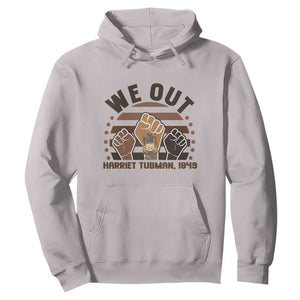 Harriet Tubman We Out 1849 Hoodie Vintage Sunset Black American Hero TS12 Ice Gray Print Your Wear