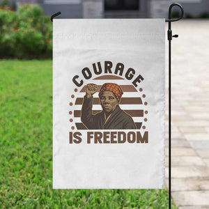 Harriet Tubman Legacy Garden Flag Courage Is Freedom TS12 Print Your Wear
