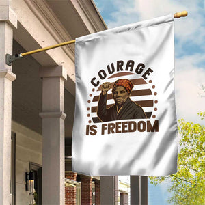 Harriet Tubman Legacy Garden Flag Courage Is Freedom TS12 Print Your Wear