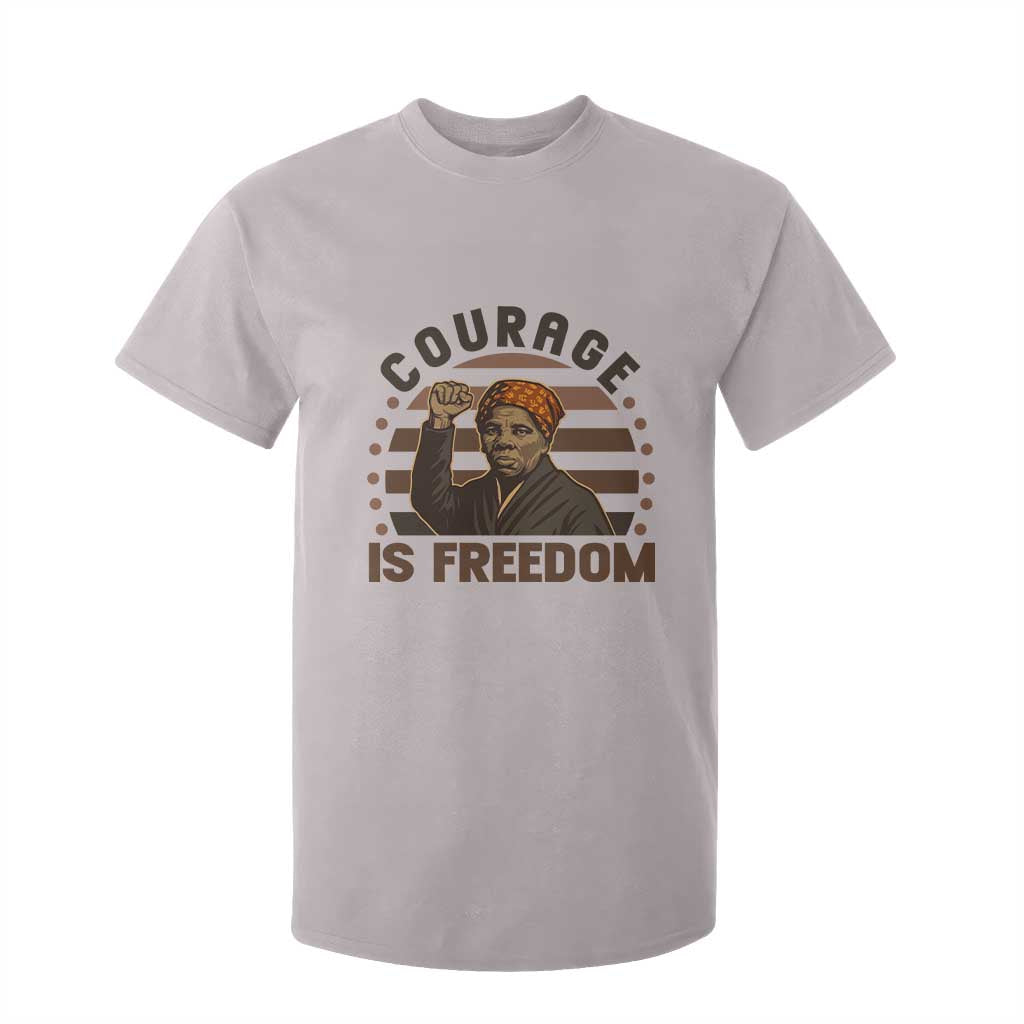 Harriet Tubman Legacy T Shirt For Kid Courage Is Freedom TS12 Ice Gray Print Your Wear