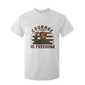 Harriet Tubman Legacy T Shirt For Kid Courage Is Freedom TS12 White Print Your Wear