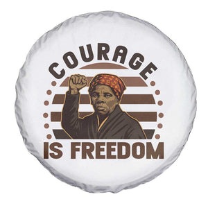 Harriet Tubman Legacy Spare Tire Cover Courage Is Freedom TS12 Print Your Wear