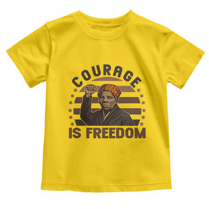Harriet Tubman Legacy Toddler T Shirt Courage Is Freedom TS12 Daisy Print Your Wear