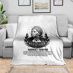 American Hero Harriet Tubman Throw Blanket Black History Leader Gift TS12 Print Your Wear