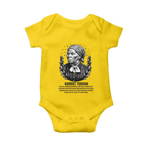 American Hero Harriet Tubman Baby Onesie Black History Leader Gift TS12 Daisy Print Your Wear