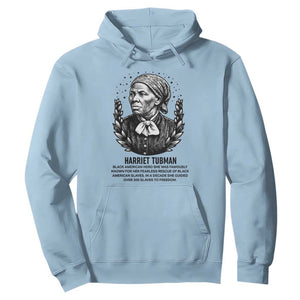 American Hero Harriet Tubman Hoodie Black History Leader Gift TS12 Light Blue Print Your Wear