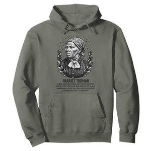 American Hero Harriet Tubman Hoodie Black History Leader Gift TS12 Military Green Print Your Wear