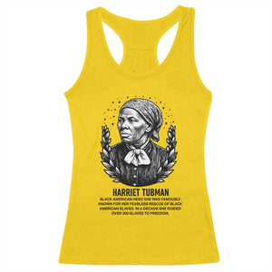 American Hero Harriet Tubman Racerback Tank Top Black History Leader Gift TS12 Daisy Print Your Wear