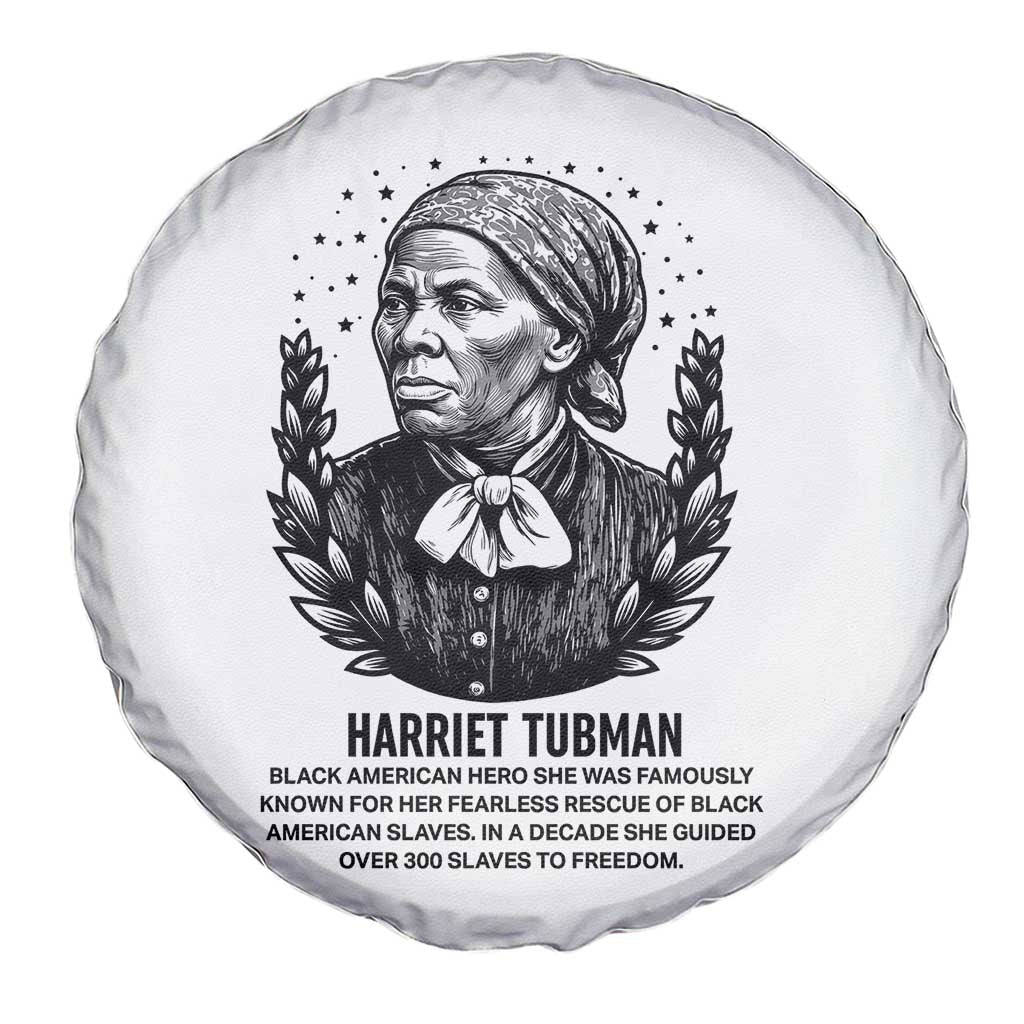 American Hero Harriet Tubman Spare Tire Cover Black History Leader Gift TS12 Print Your Wear