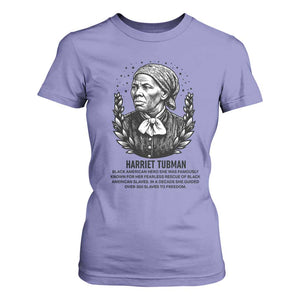 American Hero Harriet Tubman T Shirt For Women Black History Leader Gift TS12 Violet Print Your Wear