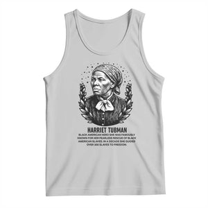 American Hero Harriet Tubman Tank Top Black History Leader Gift TS12 Ash Print Your Wear
