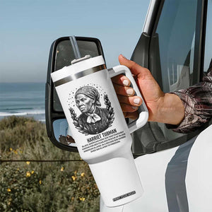 American Hero Harriet Tubman Tumbler With Handle Black History Leader Gift TS12 Print Your Wear