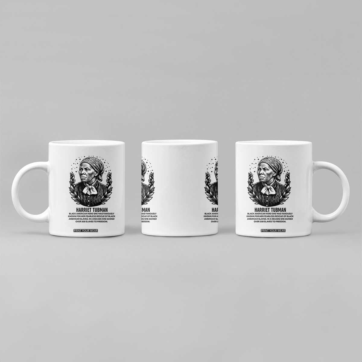 American Hero Harriet Tubman Coffee Mug Black History Leader Gift TS12 Print Your Wear