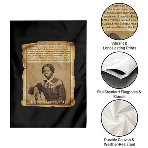Harriet Tubman Tribute Garden Flag Civil Rights Leader Black History Gift TS12 Print Your Wear