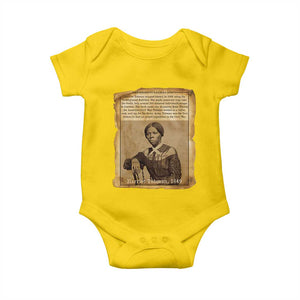 Harriet Tubman Tribute Baby Onesie Civil Rights Leader Black History Gift TS12 Daisy Print Your Wear