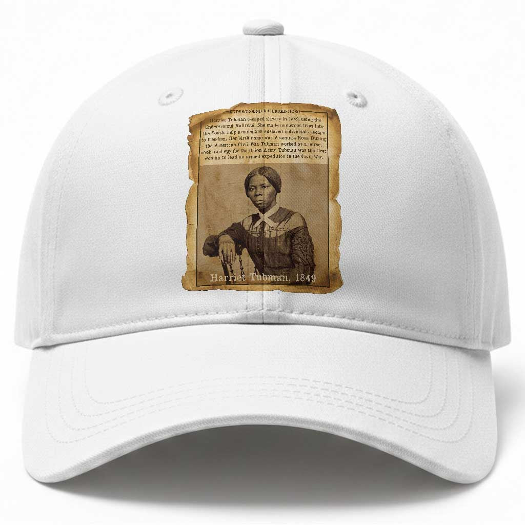 Harriet Tubman Tribute Baseball Cap Civil Rights Leader Black History Gift TS12 Print Your Wear