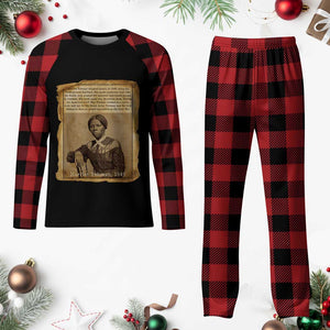 Harriet Tubman Tribute Plaid Pajama Set Civil Rights Leader Black History Gift TS12 Buffalo Plaid Print Your Wear