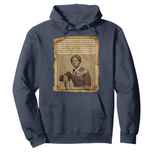 Harriet Tubman Tribute Hoodie Civil Rights Leader Black History Gift TS12 Navy Print Your Wear