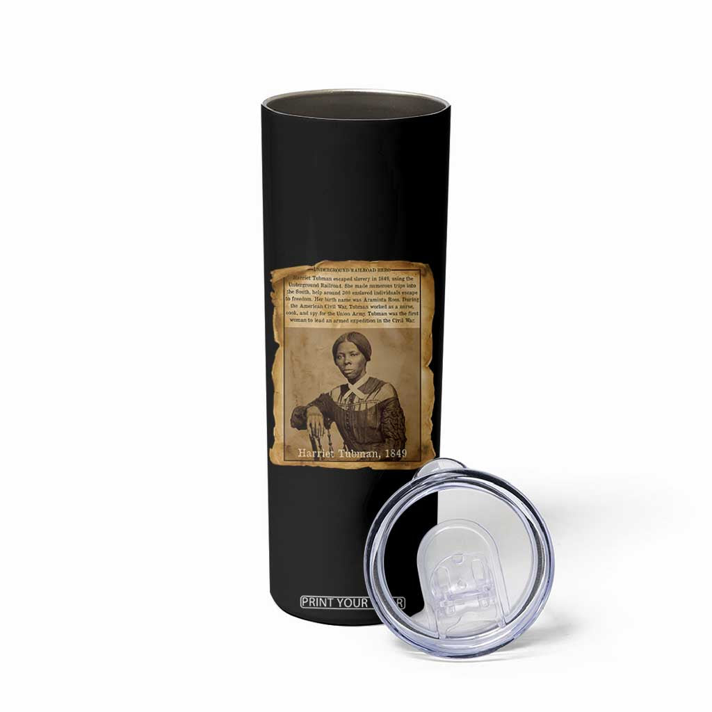 Harriet Tubman Tribute Skinny Tumbler Civil Rights Leader Black History Gift TS12 Print Your Wear