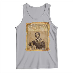 Harriet Tubman Tribute Tank Top Civil Rights Leader Black History Gift TS12 Athletic Heather Print Your Wear