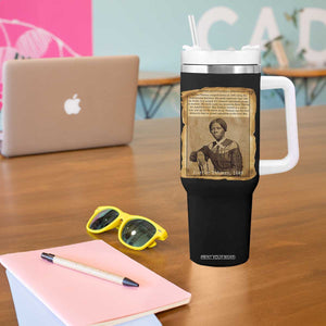 Harriet Tubman Tribute Tumbler With Handle Civil Rights Leader Black History Gift TS12 Print Your Wear