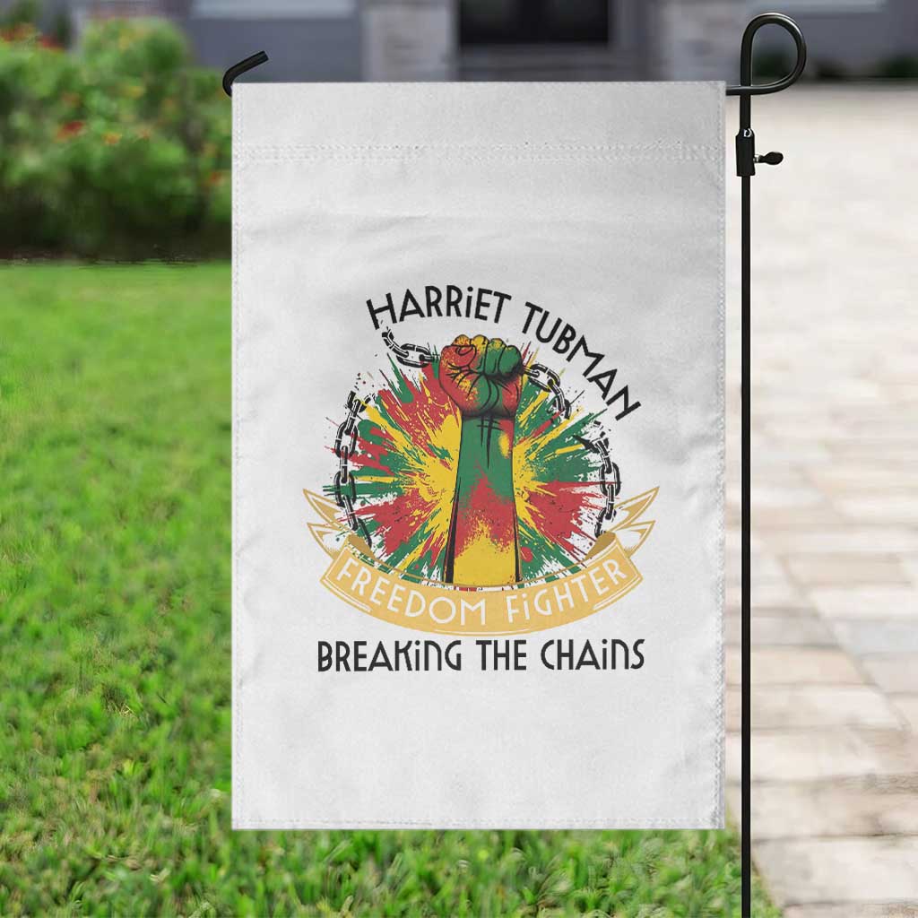 Harriet Tubman Garden Flag Underground Railroad Hero Breaking Chains TS12 Print Your Wear