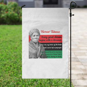 Harriet Tubman Quote Garden Flag Pan African Flag Black History TS12 Print Your Wear