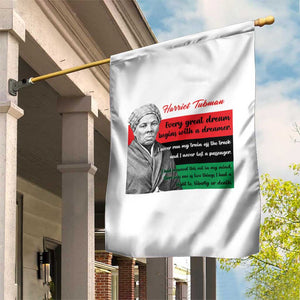 Harriet Tubman Quote Garden Flag Pan African Flag Black History TS12 Print Your Wear