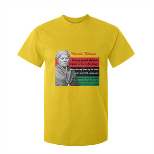 Harriet Tubman Quote T Shirt For Kid Pan African Flag Black History TS12 Daisy Print Your Wear