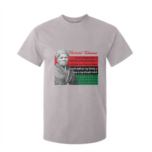 Harriet Tubman Legacy T Shirt For Kid Pan African Flag Freedom Fighter Quote TS12 Ice Gray Print Your Wear
