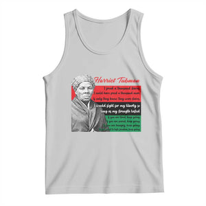 Harriet Tubman Legacy Tank Top Pan African Flag Freedom Fighter Quote TS12 Ash Print Your Wear
