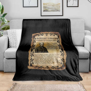 Harriet Tubman Throw Blanket Womens History Month Gift TS12 Print Your Wear